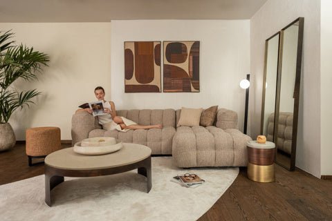 Dome Deco CADIZ Coffee Table Brown - Araco Interiors