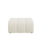 Dome Deco CALEB Stool White - Araco Interiors