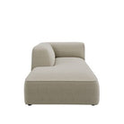 Dome Deco CALI chaise longue left Sofa Ikon fabric Green - Araco Interiors