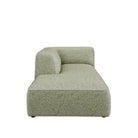Dome Deco CALI chaise longue left Sofa Philo fabric Green - Araco Interiors