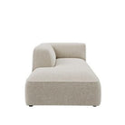 Dome Deco CALI chaise longue left Sofa Ronaldo fabric Sand - Araco Interiors