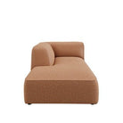 Dome Deco CALI chaise longue left Sofa Tresigallo fabric Salmon - Araco Interiors