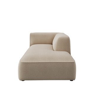 Dome Deco CALI chaise longue right Sofa Boston fabric natural - Araco Interiors