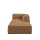 Dome Deco CALI chaise longue right Sofa Clusone fabric Salmon - Araco Interiors