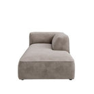 Dome Deco CALI chaise longue right Sofa Paris fabric Mouse - Araco Interiors