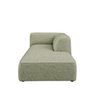 Dome Deco CALI chaise longue right Sofa Philo fabric Green - Araco Interiors