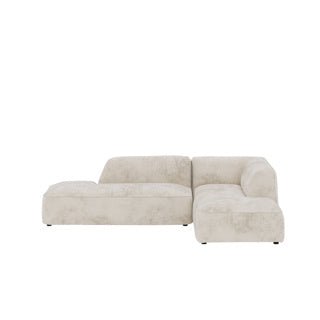 Dome Deco CALI sofa Sofa Milton fabric Beige - Araco Interiors