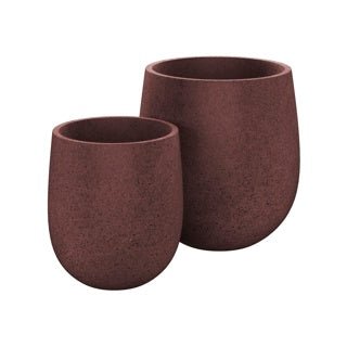 Dome Deco CEDAR Planter Brown - Araco Interiors