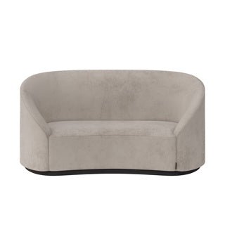 Dome Deco CURVE sofa Sofa Milton fabric Beige - Araco Interiors