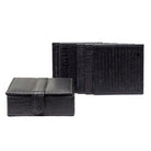 Dome Deco DOUKAS Placemat & Coaster BLA - Araco Interiors