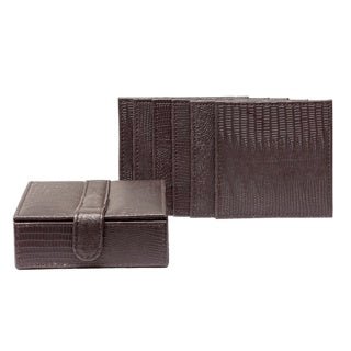 Dome Deco DOUKAS Placemat & Coaster Brown - Araco Interiors