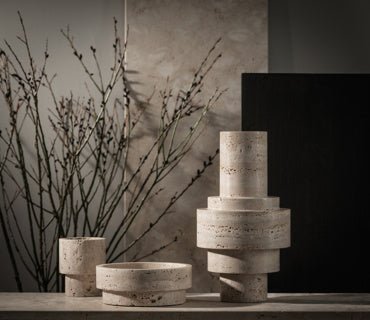 Dome Deco ETNA L Centerpiece Beige - Araco Interiors
