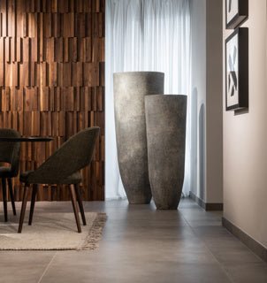 Dome Deco FICUS M Planter Grey - Araco Interiors