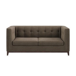 Dome Deco LAGOS sleeping sofa Sofa Raisa fabric Brown - Araco Interiors