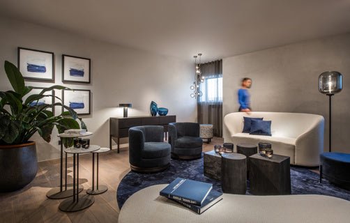 Dome Deco LAKE 200 Carpet Blue - Araco Interiors