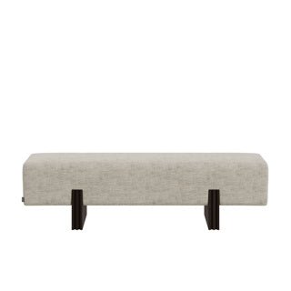 Dome Deco LANDON Bench Zena fabric Cream - Araco Interiors