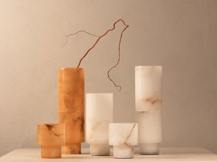 Dome Deco LASCAR L Tealight White - Araco Interiors