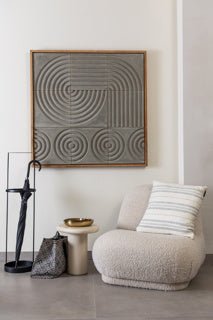 Dome Deco LEWES Armchair Cream - Araco Interiors