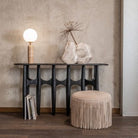 Dome Deco LIMA Console Table Black - Araco Interiors
