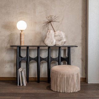 Dome Deco LIMA Console Table Black - Araco Interiors
