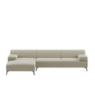 Dome Deco LUGANO corner sofa L Sofa Ikon fabric Green - Araco Interiors