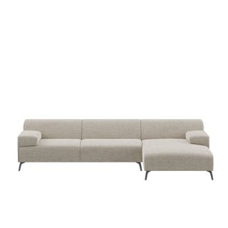 Dome Deco LUGANO corner sofa R Sofa Marmolada fabric Sand - Araco Interiors