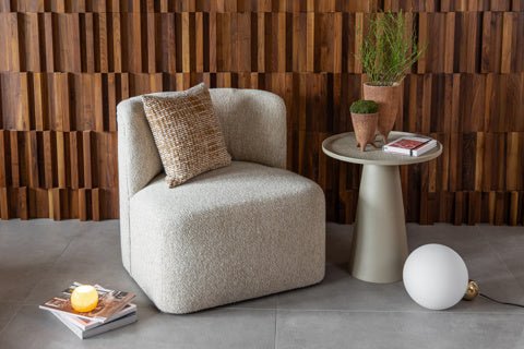 Dome Deco LYON Side Table taupe - Araco Interiors