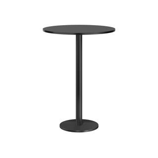 Dome Deco MARAIS ROUND Bar Table HPL black edge - Araco Interiors