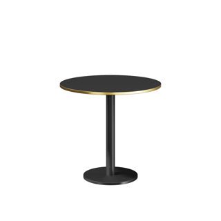 Dome Deco MARAIS ROUND Dining Table HPL gold edge - Araco Interiors