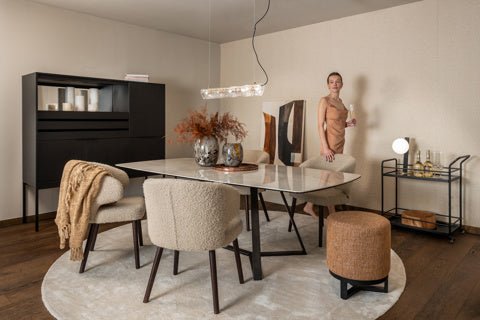 Dome Deco QUINCE Throw Beige - Araco Interiors