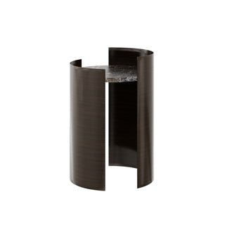 Dome Deco SAGAR Side Table Emperador Marble Brown - Araco Interiors