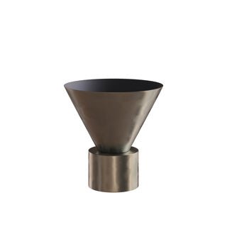 Dome Deco SALIX M Planter Metallic - Araco Interiors