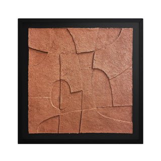 Dome Deco SKETCH Artwork Orange - Araco Interiors