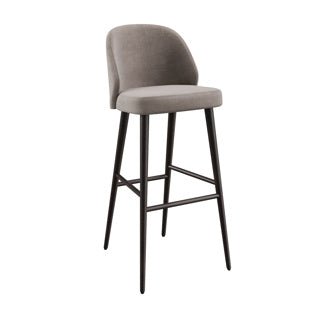 Dome Deco VERGE Bar Chair Grey - Araco Interiors