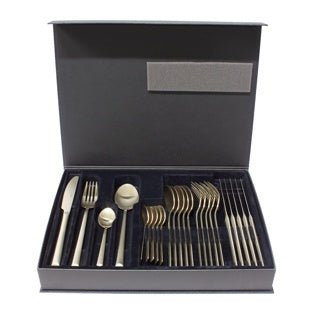 Dome Deco ZENO Dinnerware & Cutlery Metallic - Araco Interiors
