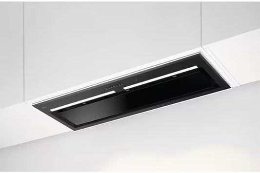 AEG GDG961AB 105cm Canopy Hood Black Glass