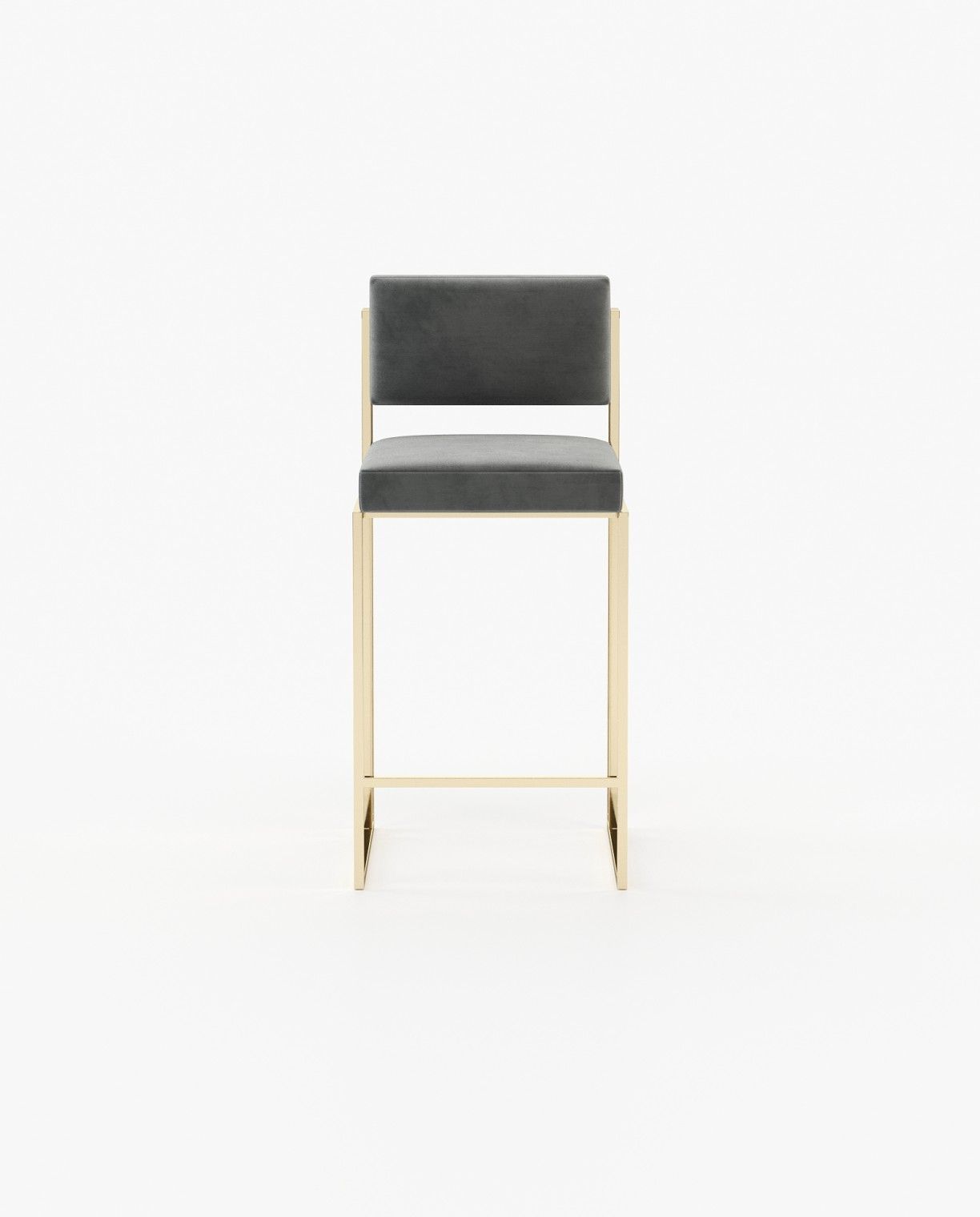 Laskasas ACHILES Bar & Counter Stool Vienna Anthracite - Araco Interiors