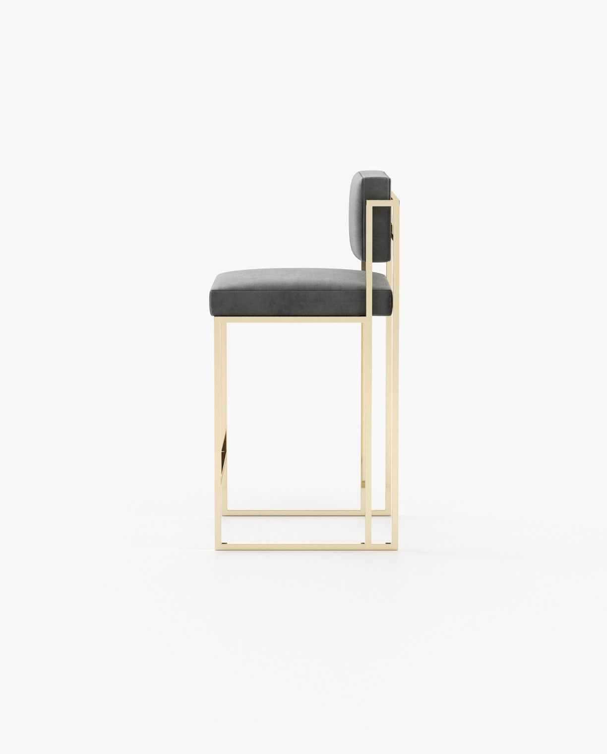 Laskasas ACHILES Bar & Counter Stool Vienna Anthracite - Araco Interiors