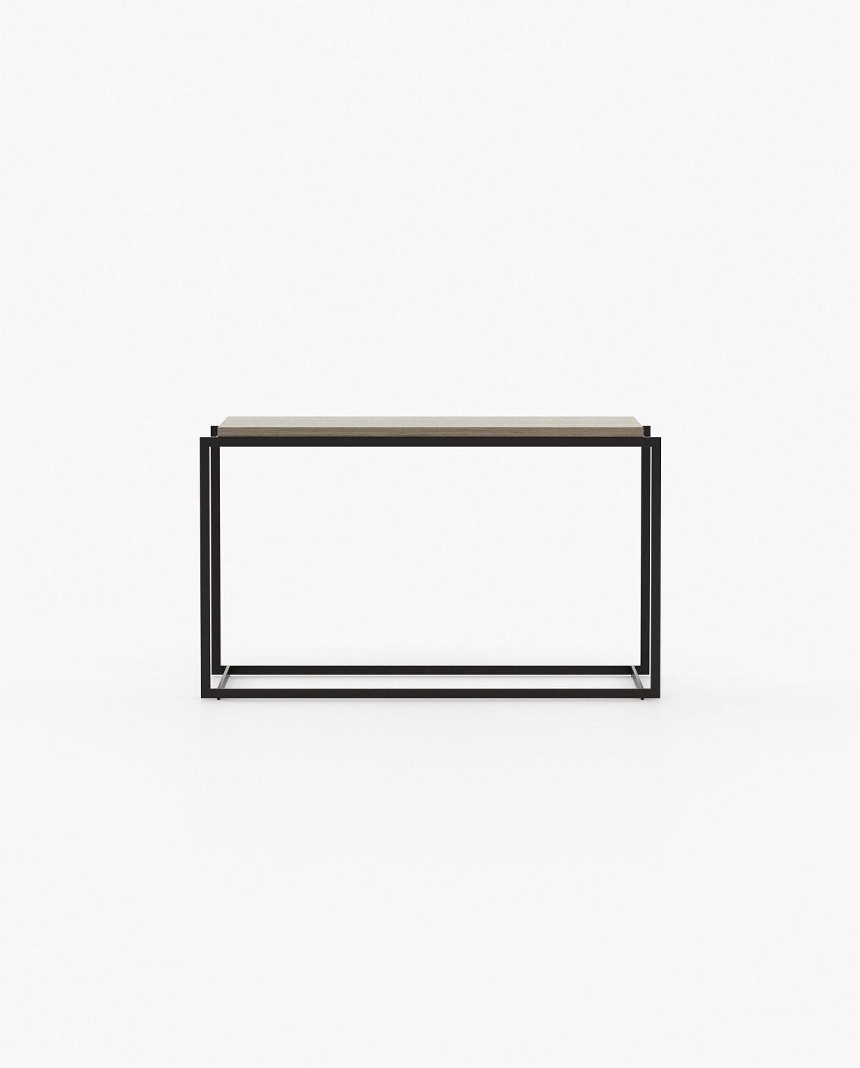 Laskasas AGOT Console Table Aged Oak Veneer Matte - Araco Interiors