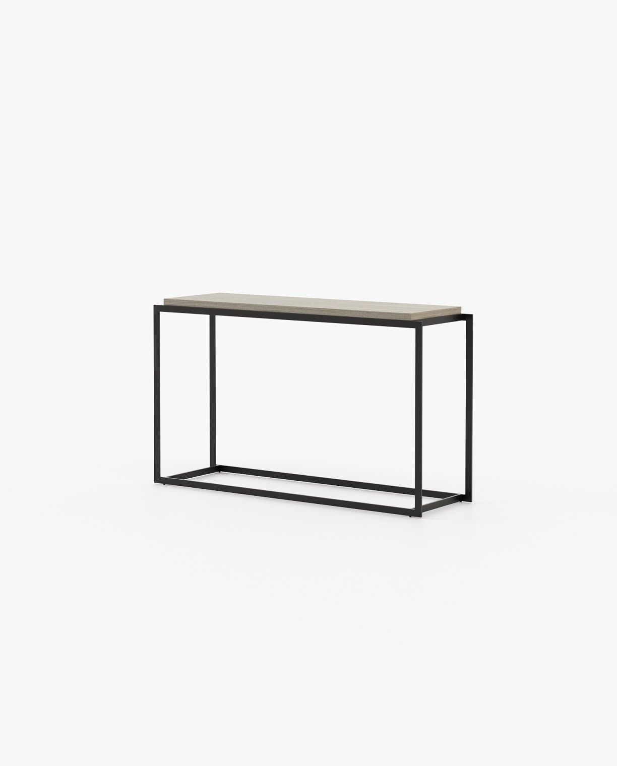 Laskasas AGOT Console Table Aged Oak Veneer Matte - Araco Interiors
