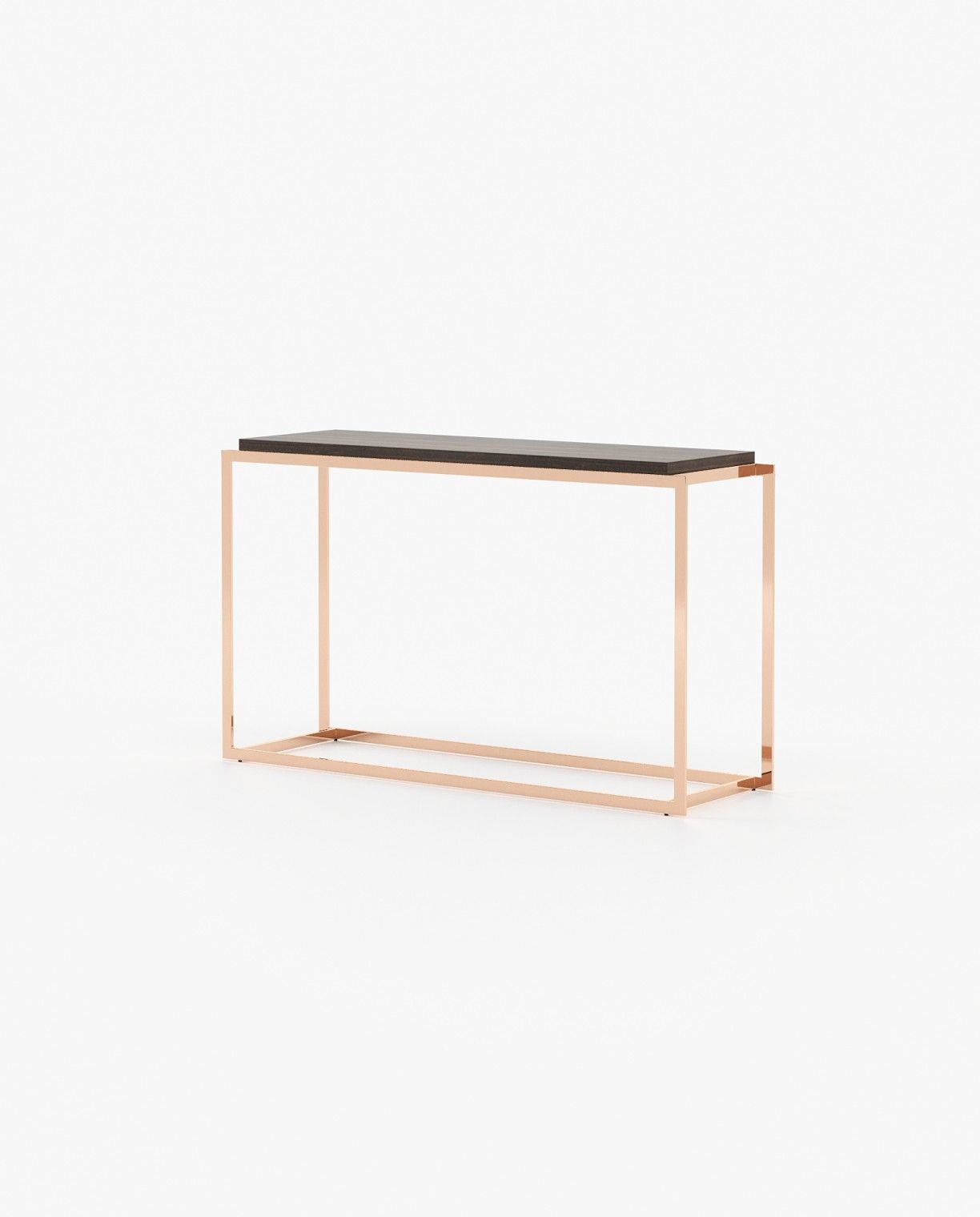 Laskasas AGOT Console Table Smoked Eucalyptus Veneer Matte - Araco Interiors