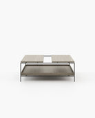 Laskasas ALAIR Coffee Table Aged Oak Veneer Matte - Araco Interiors