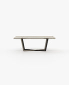 Laskasas ALISON Dining & Bar Table Aged Oak Veneer Matte - Araco Interiors