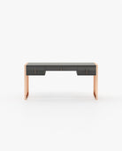 Laskasas ALLIE Desk Grey Eucalyptus Veneer Matte - Araco Interiors