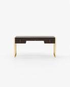 Laskasas ALLIE Desk Smoked Eucalyptus Veneer Matte - Araco Interiors