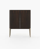 Laskasas ALVAR Bar Cabinet Smoked Eucalyptus Veneer Matte - Araco Interiors