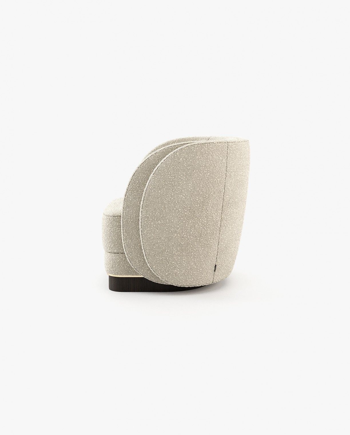 Laskasas AMBROSE Armchair Helsinki Pearl - Araco Interiors