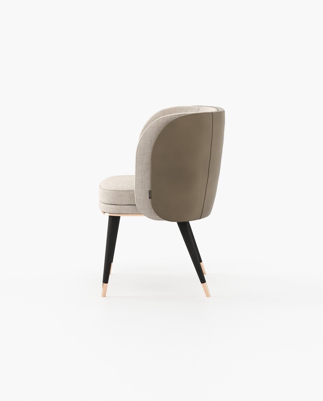 Laskasas AMBROSE Dining Chair & Bench Berlin Siena Leather - Araco Interiors