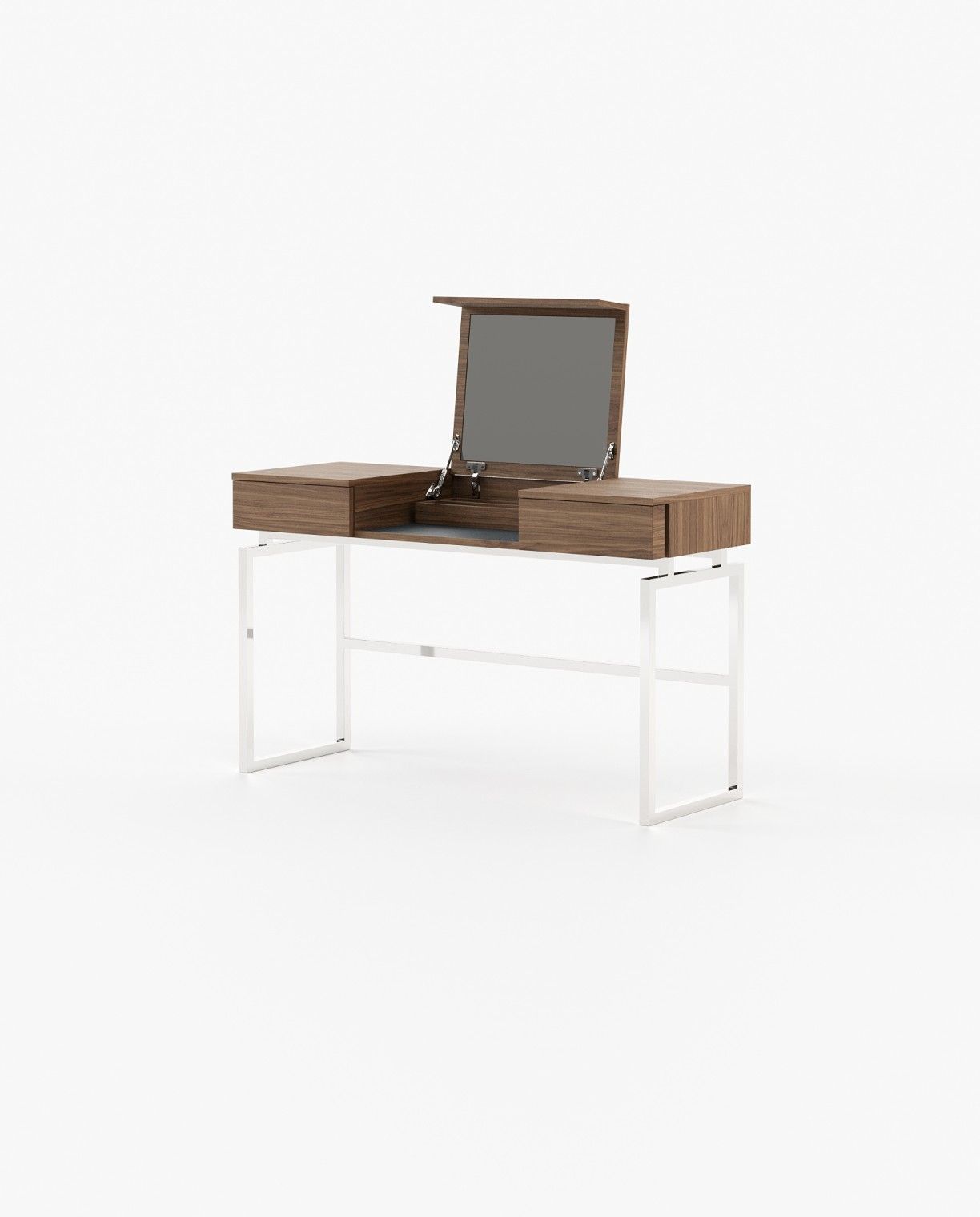 Laskasas AMY Dressing Table Walnut Veneer Matte - Araco Interiors
