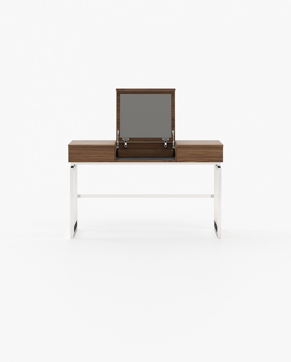Laskasas AMY Dressing Table Walnut Veneer Matte - Araco Interiors